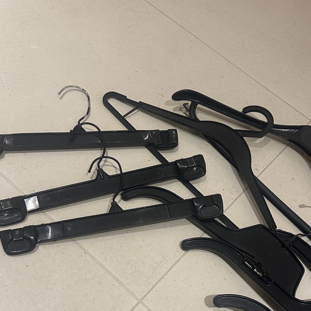 Set of 12 various Plastic Hangers